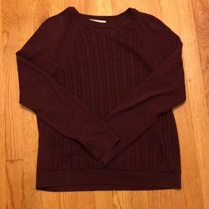 Ann Taylor Maroon Sweater